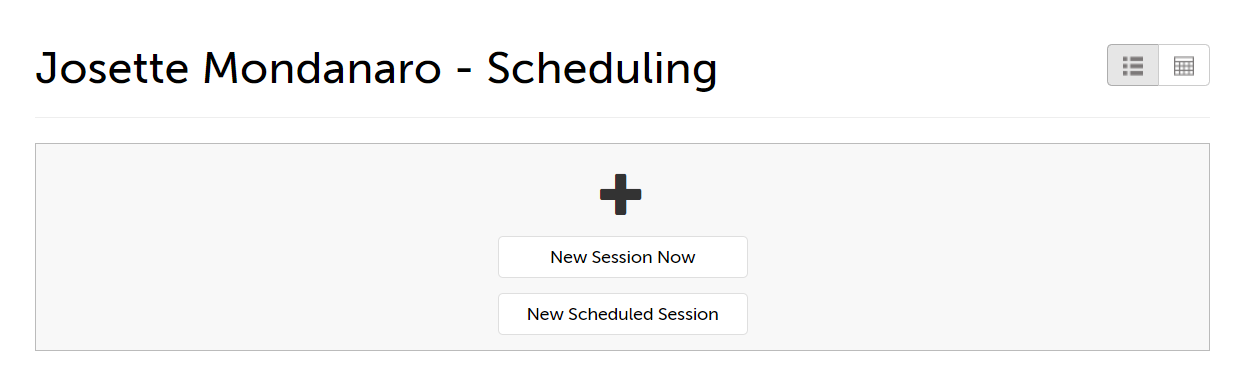 Scheduling Dashboard